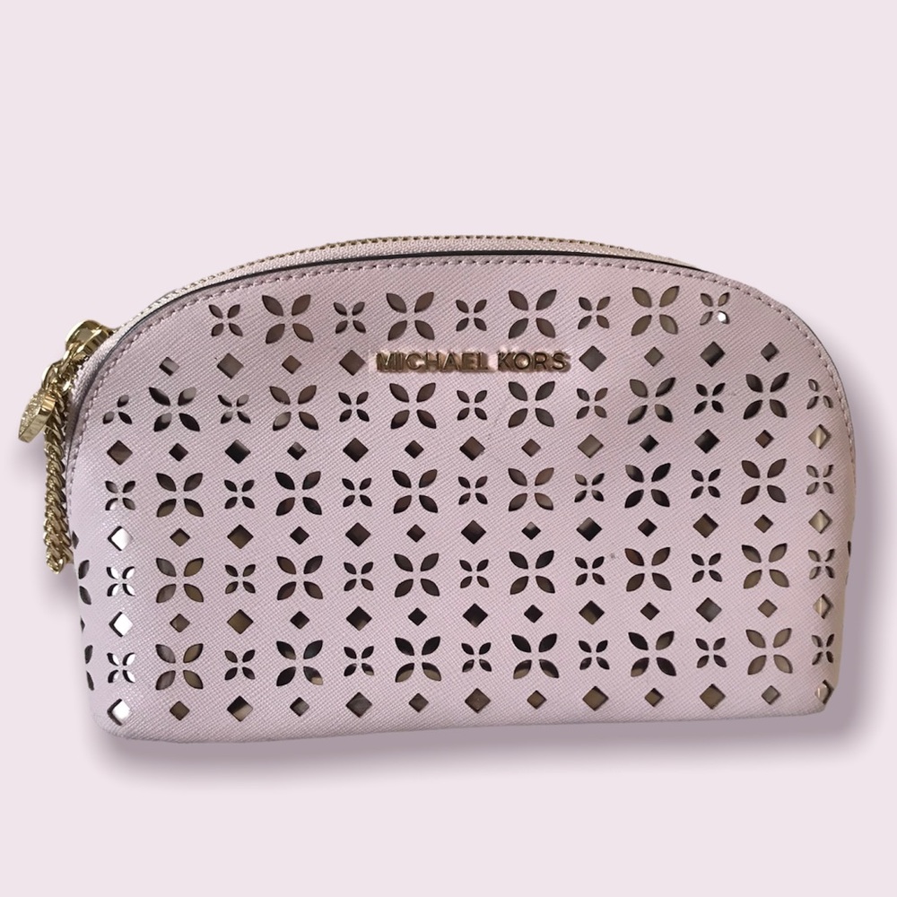 Michael Kors Laser Cut Makeup Pouch